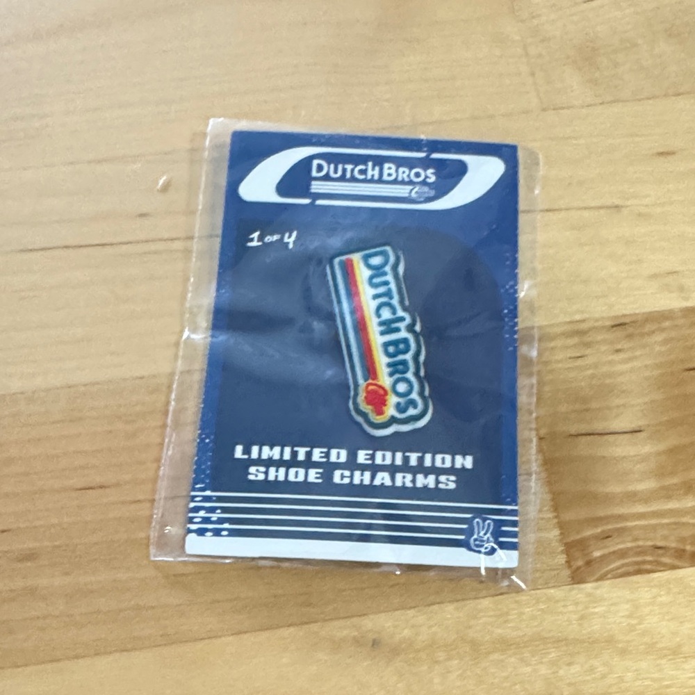 Dutch Bros Multicolor Shoe Charm